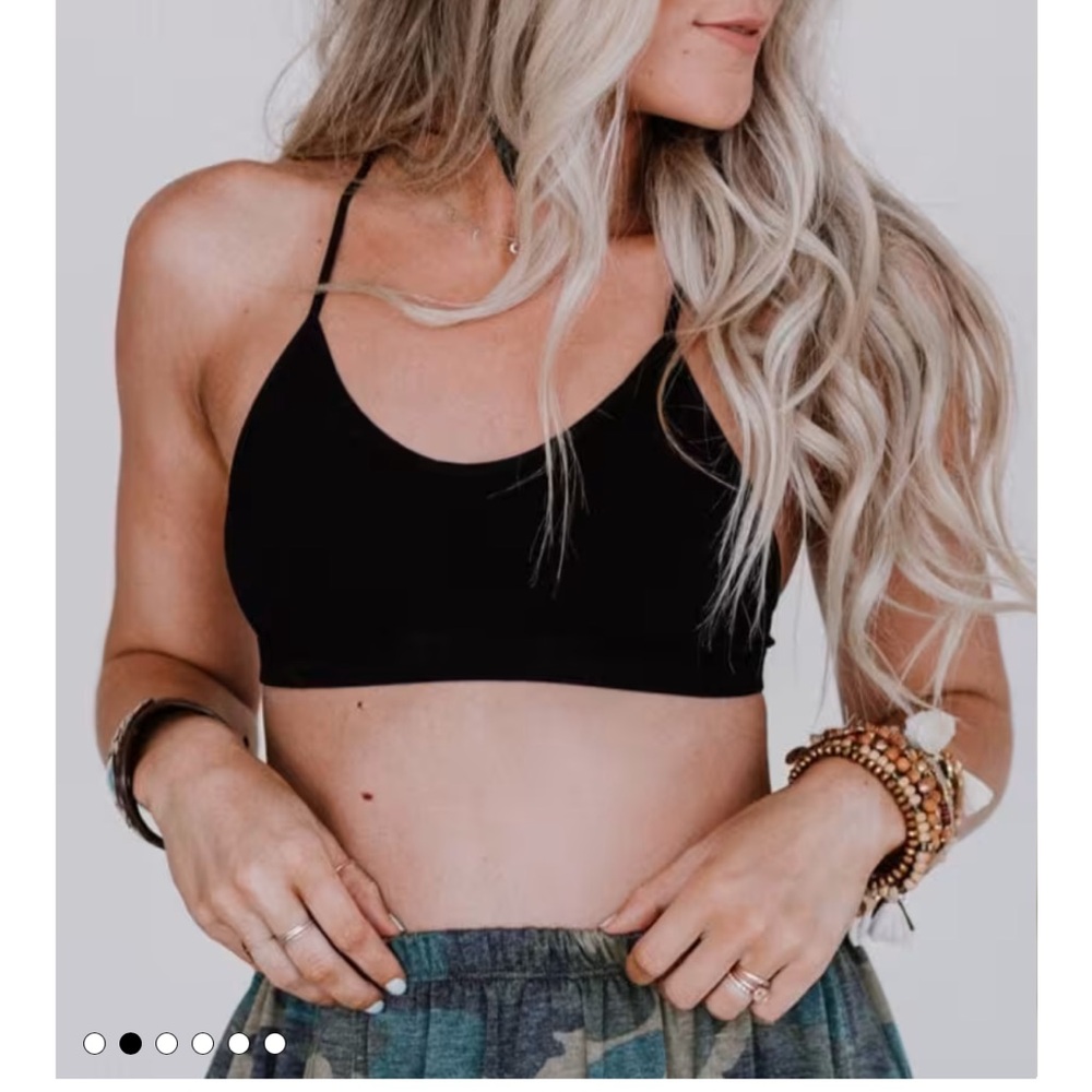 Three Bird Nest Classic Black Bralette